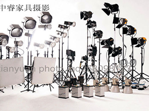 一个东莞美式家具摄影，美式家具拍照，摄影棚