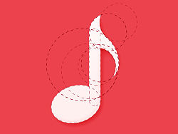 怎么画漂亮的弧线？—音乐icon绘制分享