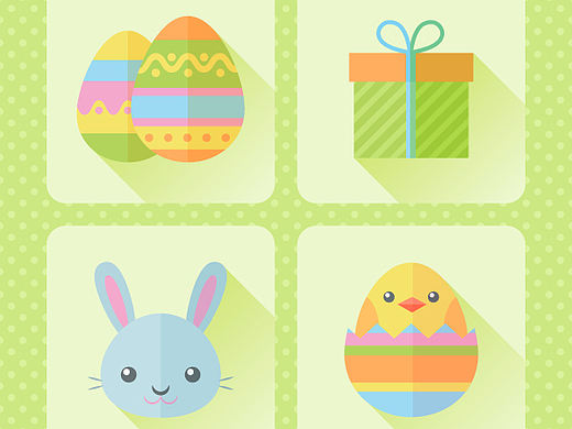 AI来制作复活节图标