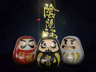 【C4D】阴阳师达摩渲染建模