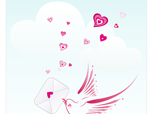 CDR绘制爱情信鸽教程（个人主页-ZMzgzMTY0） - 平面 - 站酷设计师设计军团团长原创素材 - 站酷ZCOOL