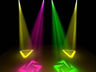 3DMAX制作舞台真实灯光效果 