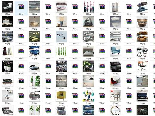 分享 两百个国外精品模型  3Dmax   14918705   实测好用