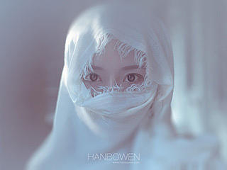HANBOWEN人像摄影后期教程：朦胧少女