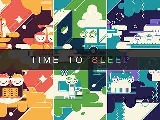 是时候睡觉了（time to sleep）