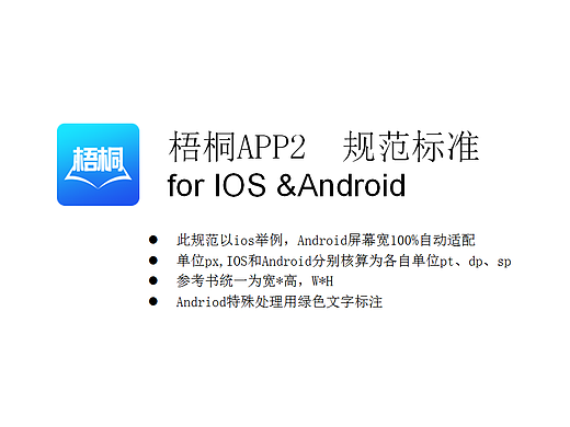 APP设计规范文档