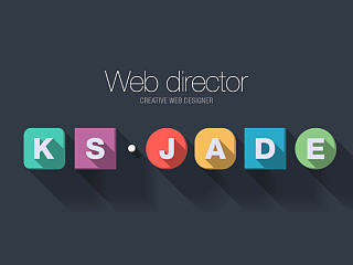 制作扁平及长投影的视觉效果