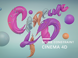 C4D甜美肌理文字制作教程