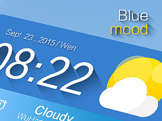 Blue mood