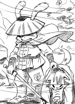 动物拟人化创作过程之兔大侠