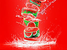 果汁切割特效合成