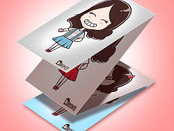 绘制属于自己的卡通形象