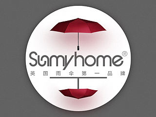创颜设计/英国品牌sunmyhome-雨伞海报设计/电商设计