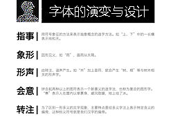 字体的演变与设计
