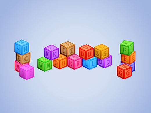 如何在Adobe Illustrator中創(chuàng)建字母塊文字效果