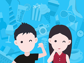 脸脸 | APP Store上架图 APP引导页 产品介绍页