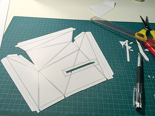 展位纸膜制作过程分享