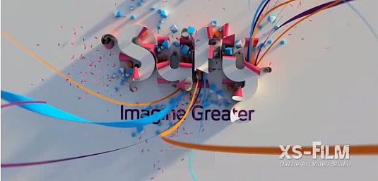 用C4D制作的一款NBC片头立体3D字体效果教程
