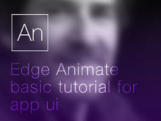 Edge Animate basic tutorial for app ui