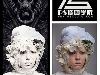 春节后第一弹！PS调色合成哥特风格大片！