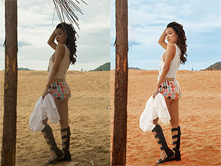 灵动修图网络班-终极考试入围获奖作品