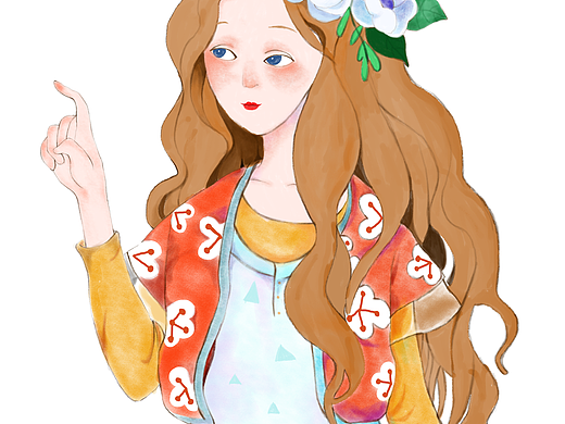 用ps画手绘水彩插画教程