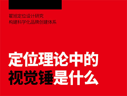 定位理论中的视觉锤是什么？