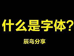 earlybird整合_分享 《什么是字体》 