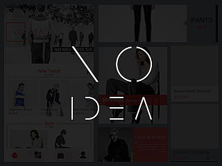 NO IDEA品牌形象APP界面设计