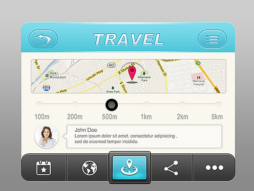 地图搜索界面设计（个人主页-ZNDY4Njc2） - 平面 - 站酷设计师设计军团团长原创素材 - 站酷ZCOOL