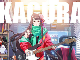 Kagura神乐同人插图创作过程及步骤分享