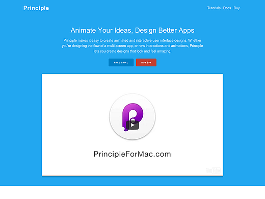 Principle : 你必须试一试的原型设计工具