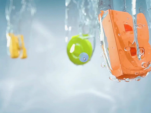 C4D教程-水下LOGO案例解析上集