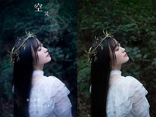 森女系（添加神秘气息）后期教程
