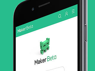 MakerBeta创客论坛手机版设计