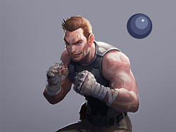 DROCK原画概念设计 | 人物角色设定上色过程图