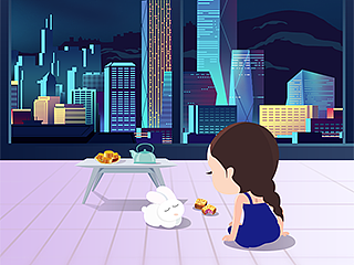 Happy Mid Autumn Festival (app 启动页/闪屏）