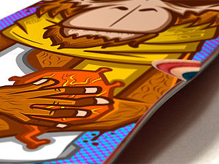 [The 12 Chinese Zodiac]滑板設計 创作过程