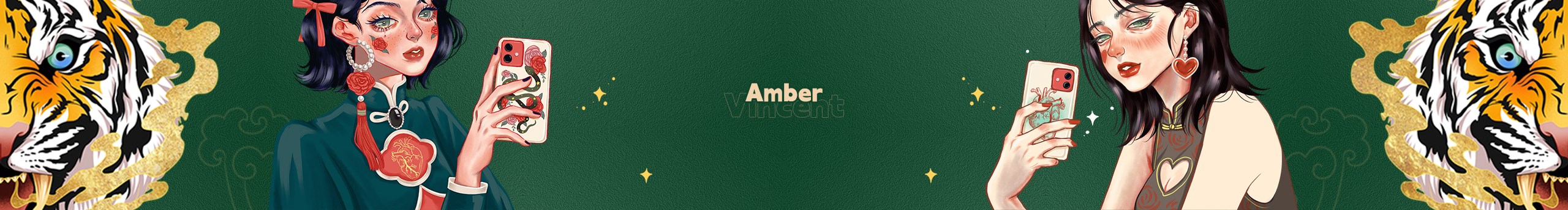 Amber黄大壮儿的个人主页（封面预览） - 主页封面设置 - 站酷设计师Amber黄大壮儿原创素材 - 站酷ZCOOL