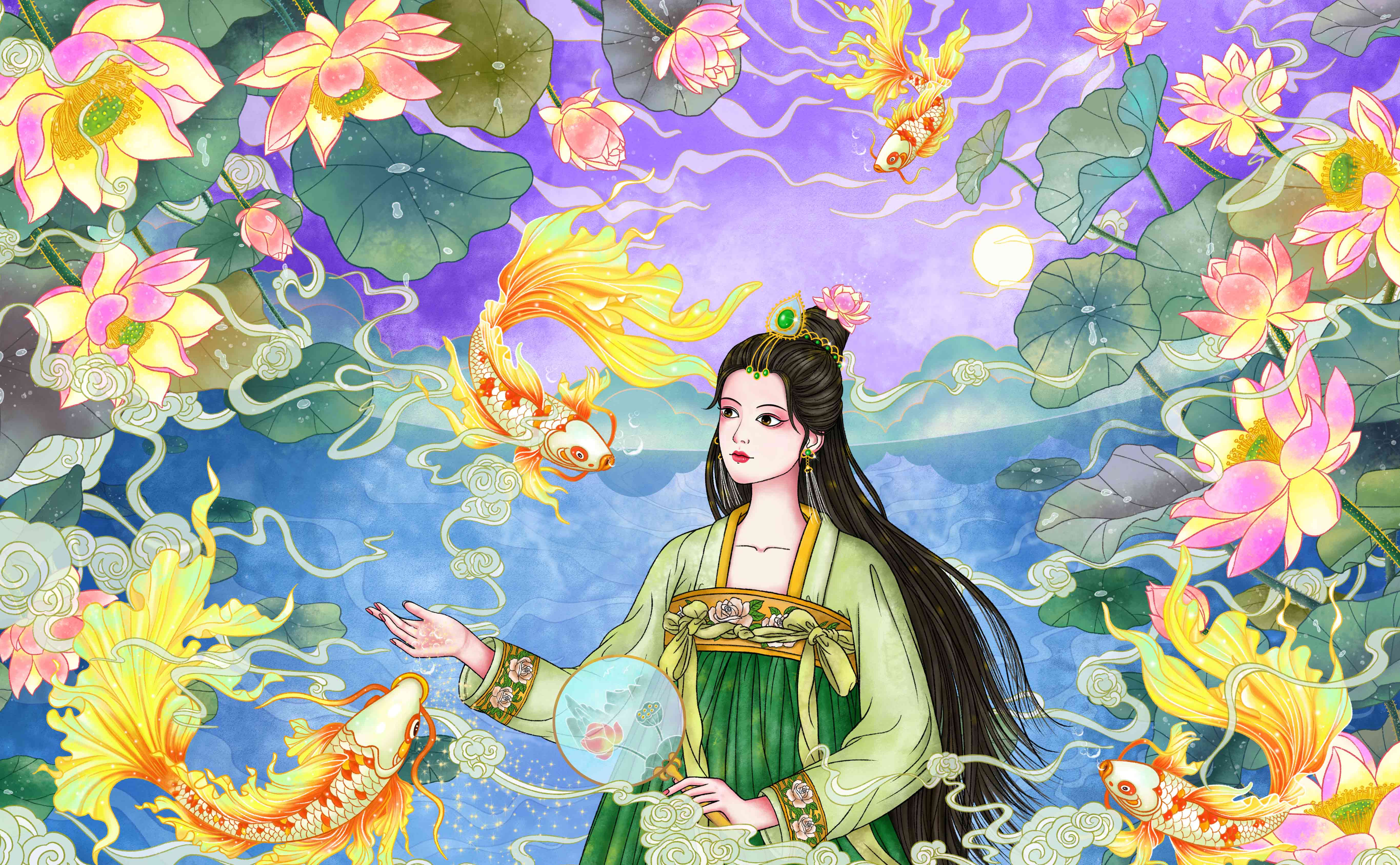 詩晴插畫的個人主頁（封面預覽） - 主頁封面設置 - 站酷設計師詩晴插畫原創(chuàng)素材 - 站酷ZCOOL