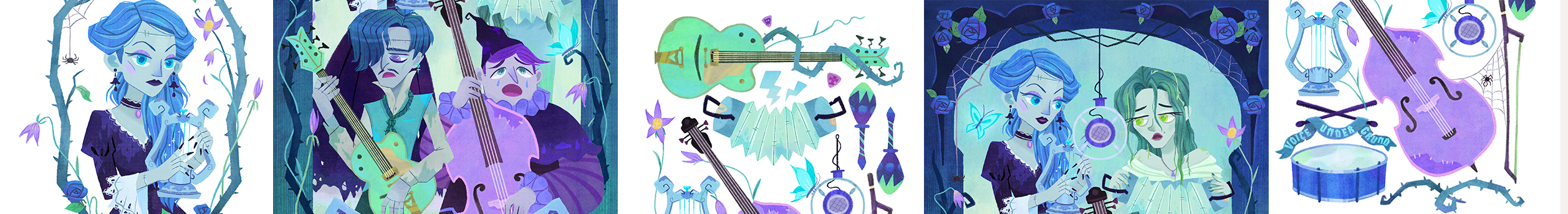 插画师Rocky的个人主页（封面预览） - 主页封面设置 - 站酷设计师插画师Rocky原创素材 - 站酷ZCOOL