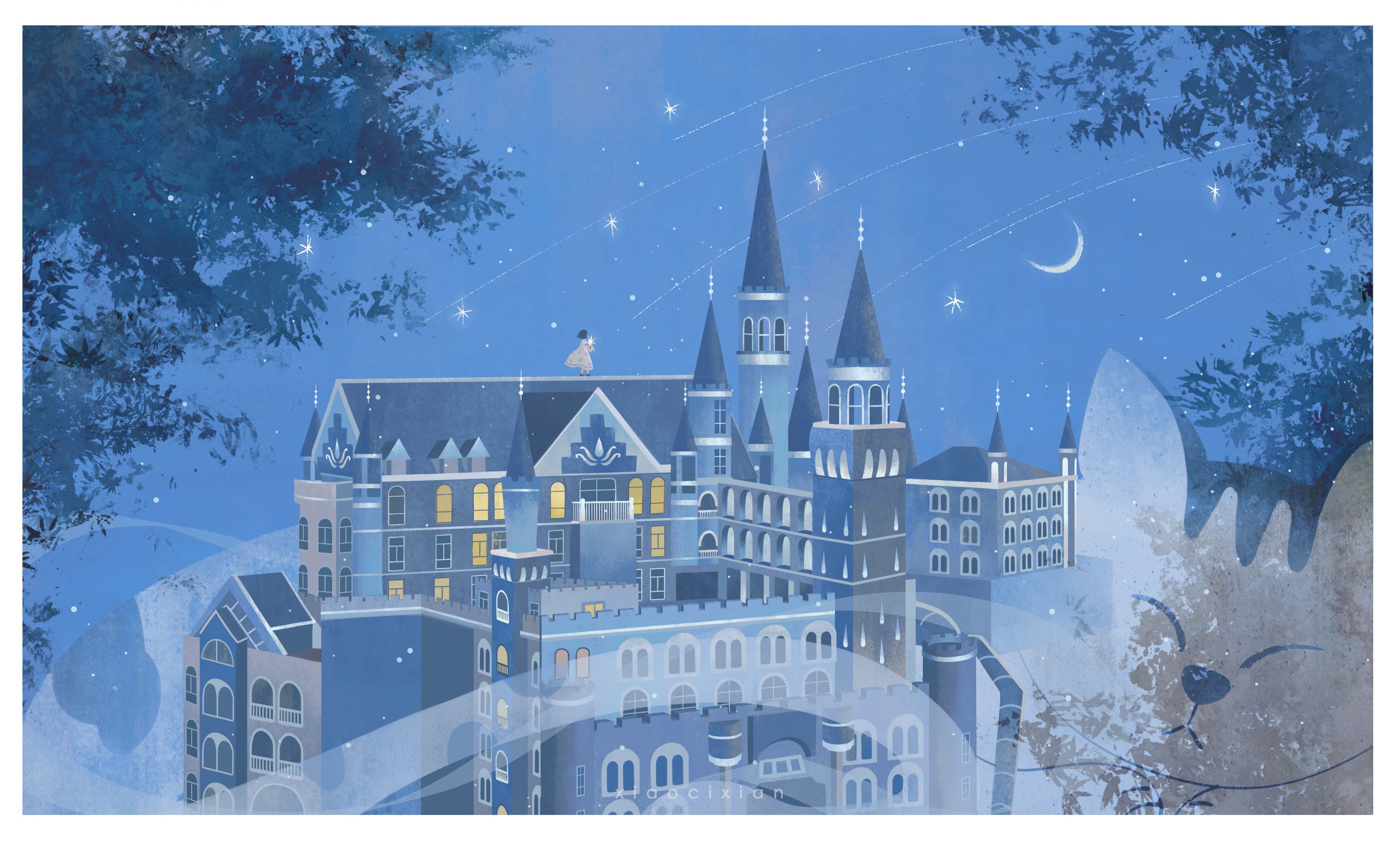 小词仙的个人主页（封面预览） - 主页封面设置 - 站酷设计师小词仙原创素材 - 站酷ZCOOL