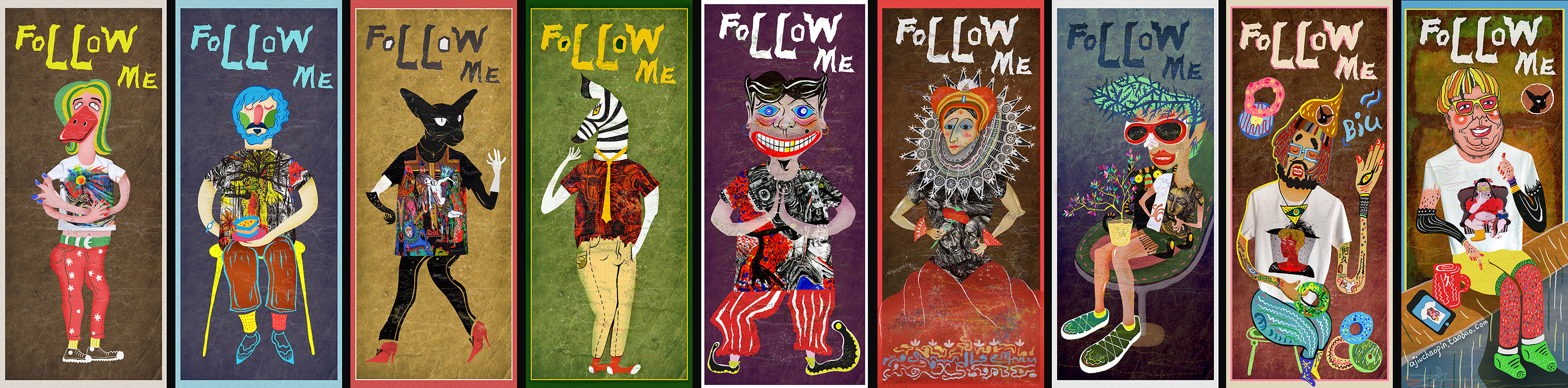 阿久畫畫的個(gè)人主頁（封面預(yù)覽） - 主頁封面設(shè)置 - 站酷設(shè)計(jì)師阿久畫畫原創(chuàng)素材 - 站酷ZCOOL