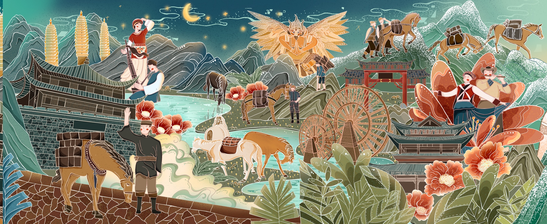 南小岛是个插画师的个人主页（封面预览） - 主页封面设置 - 站酷设计师南小岛是个插画师原创素材 - 站酷ZCOOL