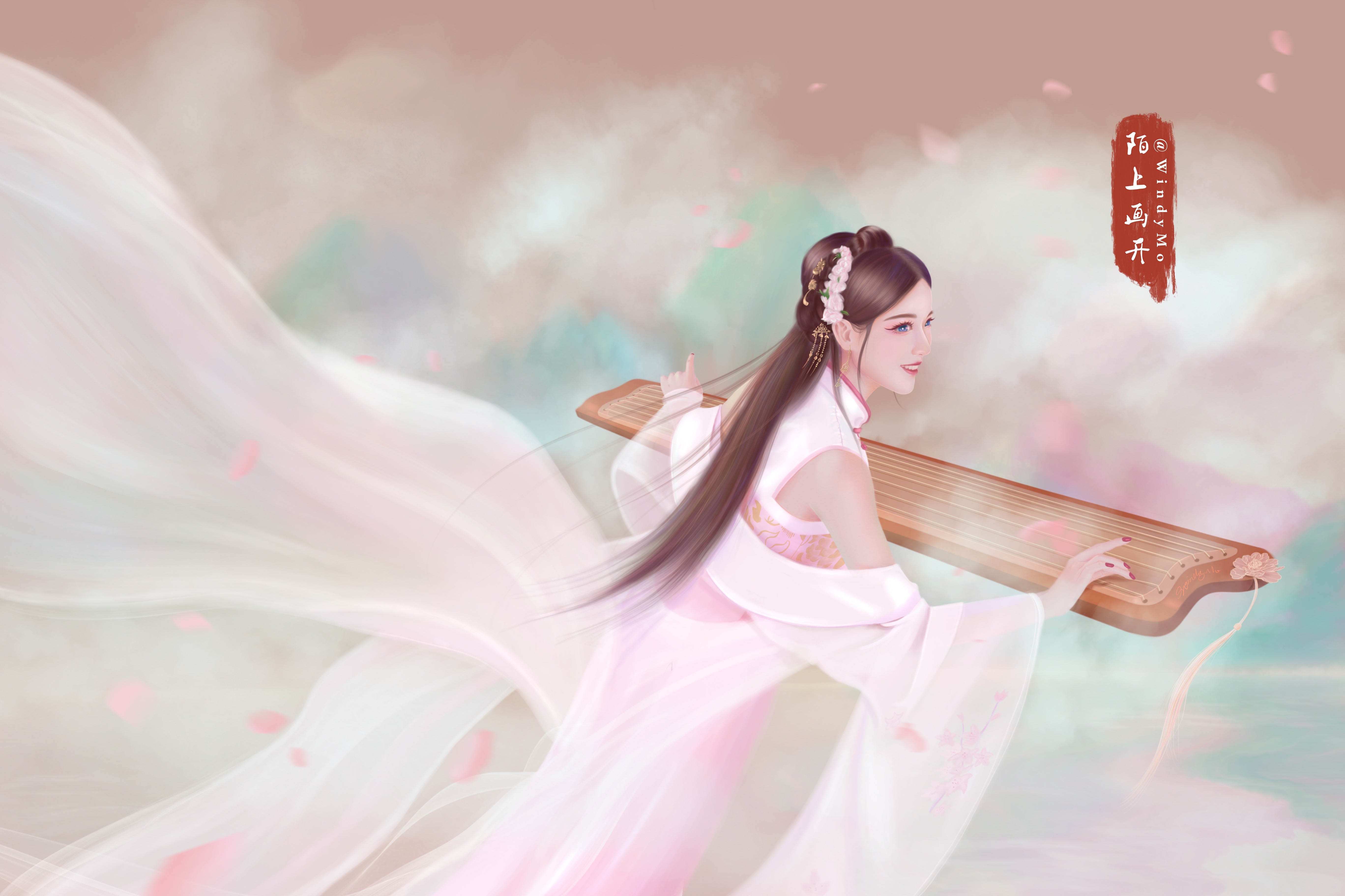 陌上畫開WindyMo的個人主頁（封面預(yù)覽） - 主頁封面設(shè)置 - 站酷設(shè)計師陌上畫開WindyMo原創(chuàng)素材 - 站酷ZCOOL