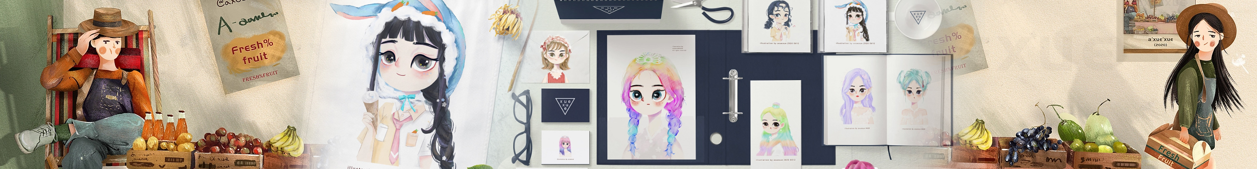 阿雪雪是我的個(gè)人主頁（封面預(yù)覽） - 主頁封面設(shè)置 - 站酷設(shè)計(jì)師阿雪雪是我原創(chuàng)素材 - 站酷ZCOOL