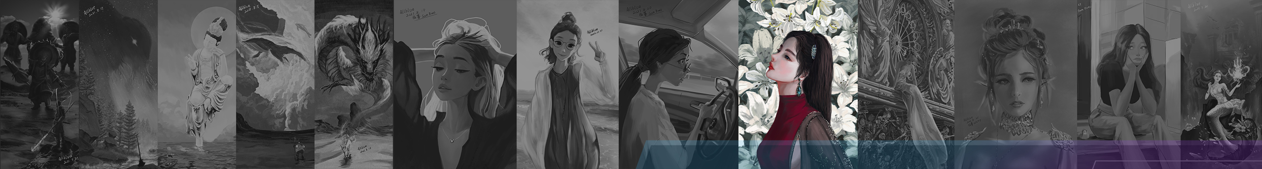 霜零的個人主頁（封面預覽） - 主頁封面設(shè)置 - 站酷設(shè)計師霜零原創(chuàng)素材 - 站酷ZCOOL