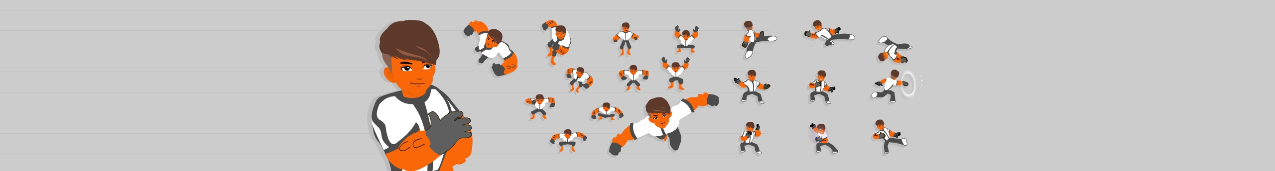 橙子動(dòng)漫的個(gè)人主頁(yè)（封面預(yù)覽） - 主頁(yè)封面設(shè)置 - 站酷設(shè)計(jì)師橙子動(dòng)漫原創(chuàng)素材 - 站酷ZCOOL