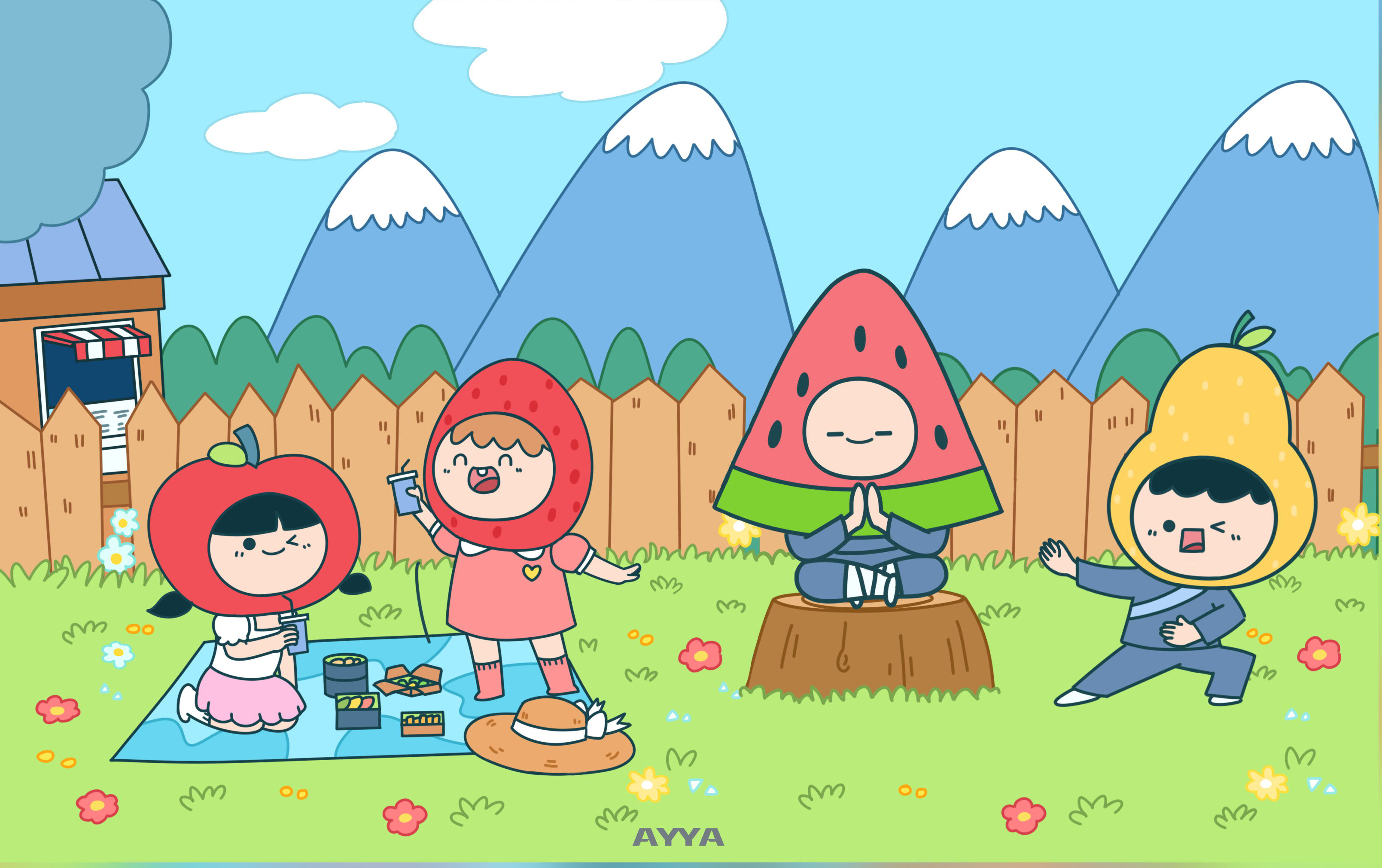 AY桃九的个人主页（封面预览） - 主页封面设置 - 站酷设计师AY桃九原创素材 - 站酷ZCOOL
