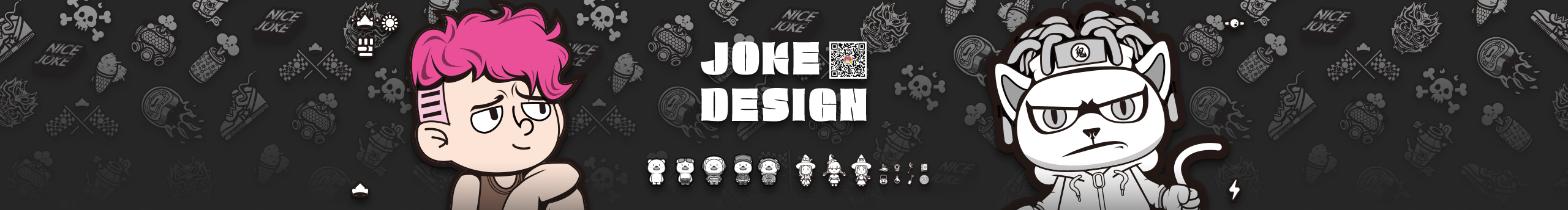 Joke设计小金的个人主页（封面预览） - 主页封面设置 - 站酷设计师Joke设计小金原创素材 - 站酷ZCOOL